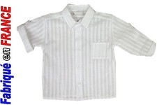 Chemise blanche de 3 ans à 10