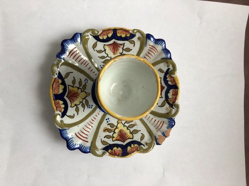 Rare ancien coquetier xix - rare, du