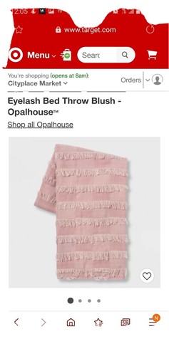 Eyelash bed throw blush - bed,
