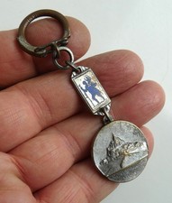 Très ancien porte clé métal