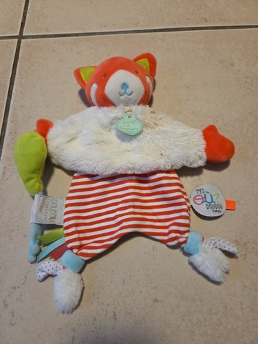 Doudou plat renard tatoo - tatoo,