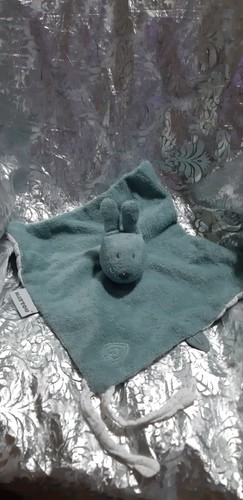 Doudou plat lapin - bonnie, bleu