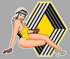 Autocollant vintage marque