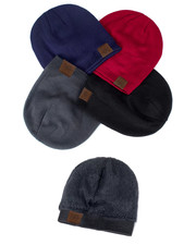 Bonnet hiver doublé chaud