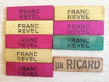 9 Jetons de Belote Liqueurs 8