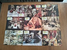 Lot 9 photos d'exploitation cinema Dark Crystal Fantastique 