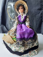 POUPEE FOLKLORIQUE REGION - LE LAVANDOU - BOITE D'ORIGINE - BON ETAT