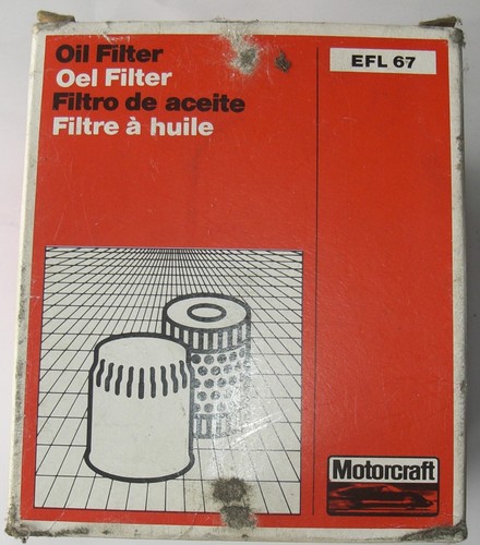 Filtre huile motorcraft - huile,