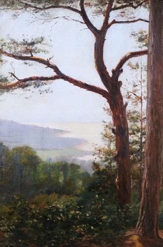 Tableau paysage bord mer