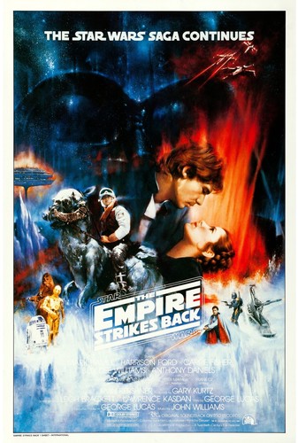 The empire strikes back star - strikes,