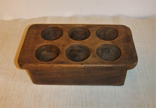 Ancien moule sucre bois - ancien,