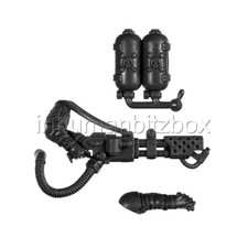 AMCS30 BRAS LANCE FLAMME CADIAN ASTRA MILITARUM WARHAMMER 40000 W40K BITZ 36à38