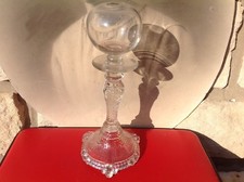 LAMPE de dentelière A HUILE PROVENÇALE MOULEE LAMPE DE BRODEUSE 