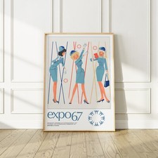 Montreal expo hostesses - expo,