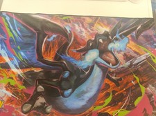 Tapis Jeu Méga Dracaufeu Pokemon