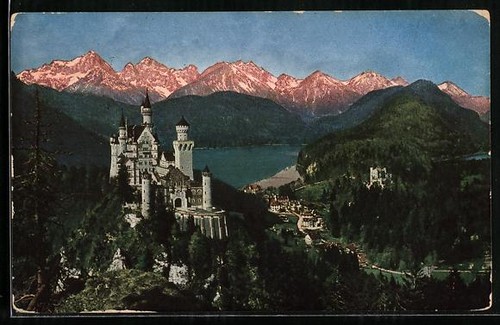 Carte postale château - , de