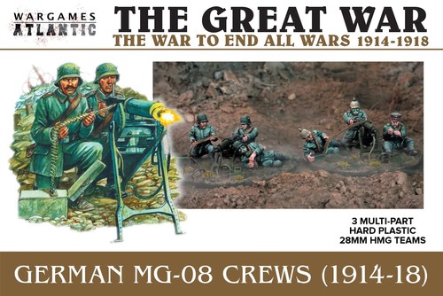 Allemand équipages - allemand, mg-08
