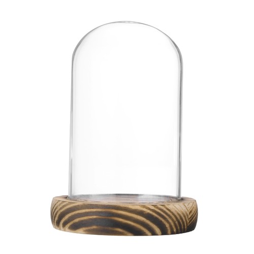 Cloche verre avec socle en - en,