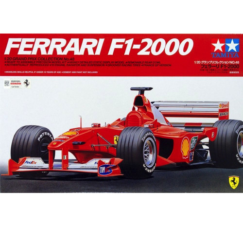 Tamiya 20048 ferrari 2000 - 20048, f1-2000