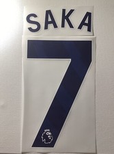 Flocage  #7 SAKA 2024 2025 Arsenal  Third Championnat