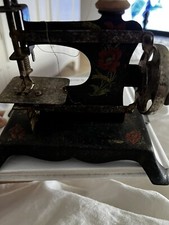 Magnifique Mini Machine À Coudre Ancienne Jouet De Collection Made In Germany 