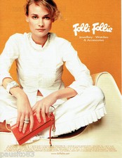 PUBLICITE ADVERTISING  026  2002  Folli Follie joaillier montres bijoux accesso