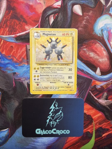 Carte pokemon magnéton holo - carte,