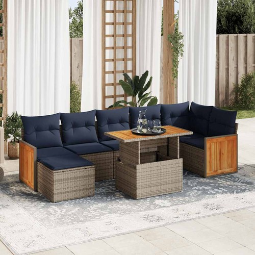Salon jardin avec coussins - de,