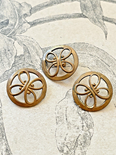 Boutons anciens métal - 3,