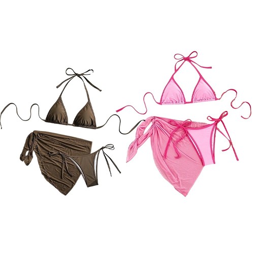 Ensemble bikini pièces en - 3,