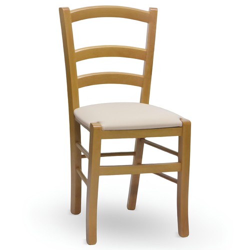 Chaise bois venezia noyer - chaise,