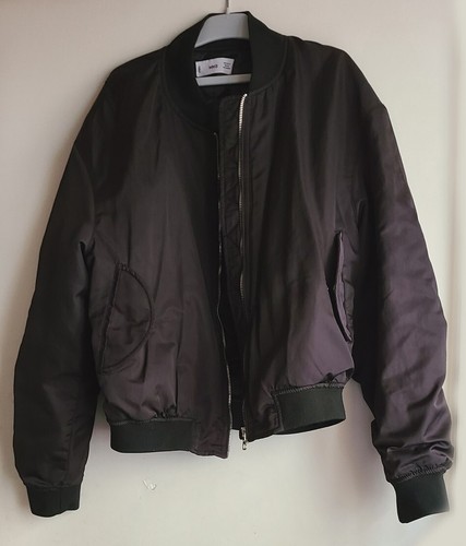 Blouson bombers mango mng - bombers, noir