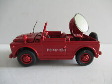 1/43 Miniature Pompiers Fiat Campagnola Old Cars