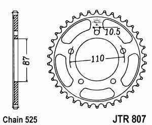 Couronne kit chaine suzuki - couronne,