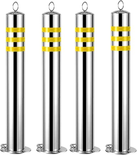 Borne parking amovible acier - parking,