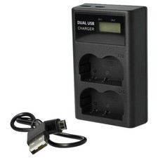 Chargeur pour Canon PowerShot G3 G5 Pro 90 G1 G2 Pro 1 G6 8,4V USB double