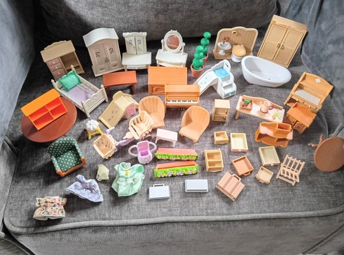 Huge vintage calico critters - huge,