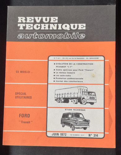 Revue technique ford - ford, transit