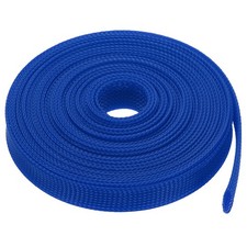 Gaine Expansible En PET Pour Câbles 29.8mm Bleue Longueur 7.6 M