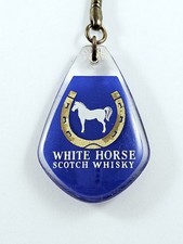 PORTE-CLES - WHITE HORSE -