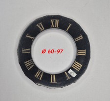 Cadran annulaire marbre noir