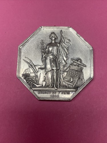 Medaille argent ville paris - ville, de