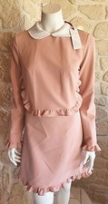 Robe rose et blanche neuve