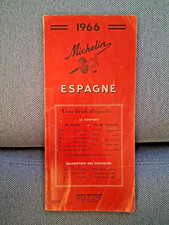 guide michelin 1966 Espagne 