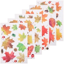  6 Sheets Autocollants Muraux