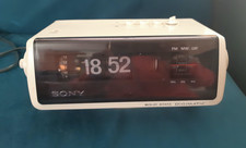 Radio Réveil vintage , SONY , digital Clock-Radio