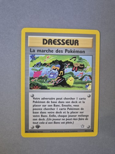 Carte pokémon marche - carte,