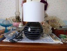 Jacques ADNET -Ancienne Lampe Boule ART DECO - Ø 20 cm