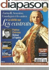 DIAPASON N°527 LA VERITE SUR LES CASTRATS / PATRICE CHEREAU / LECTEURS DE DVD