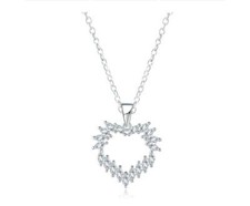 Love Heart Pave 2.0 Cts Cubic